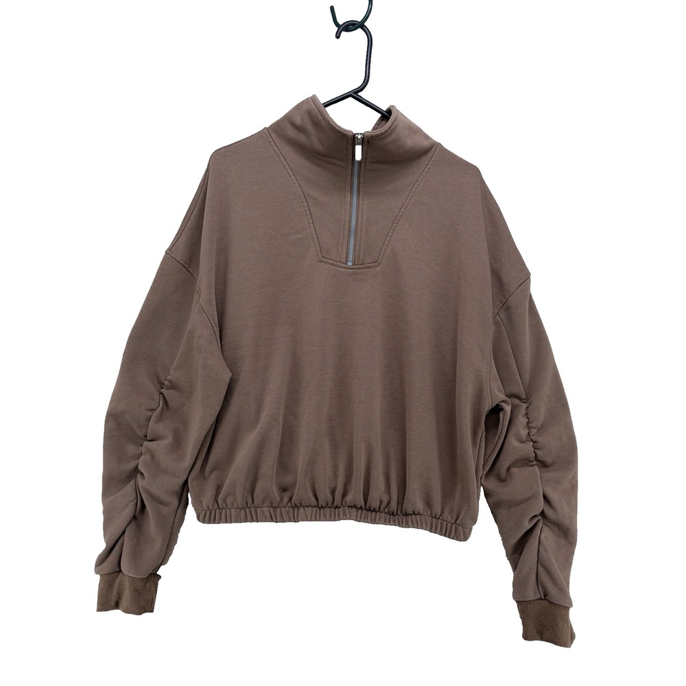 Trendy Queen Women's Size XL Oversized  1/4 Zip Pullover
